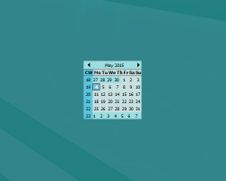 Week Calendar Gadget for Windows 10