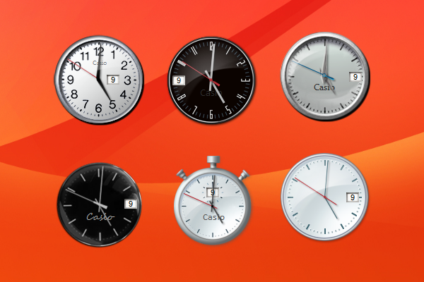 Download Digital Clock Gadget For Windows 10
