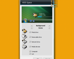 HDD Space settings