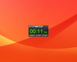 StopWatch Timer gadget