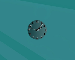 SimpleS Clock gadget