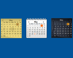 Windows Live Calendar widget