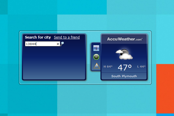 accuweather gadget for windows 7 free download