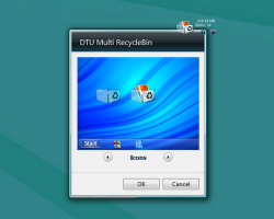dtu multi recyclebin settings