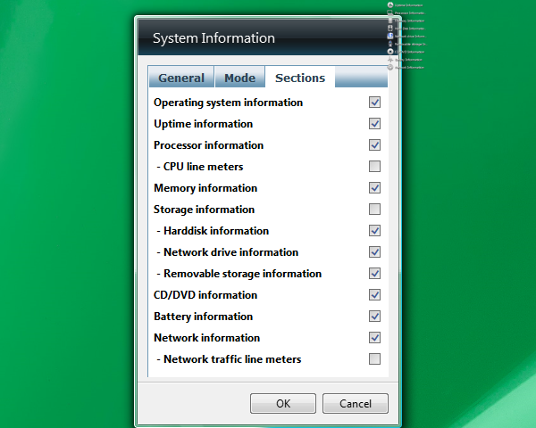 System Information Windows 10 Gadget - Win10Gadgets