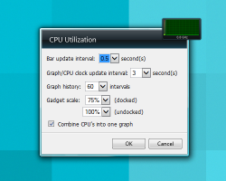 CPU Utilization settings
