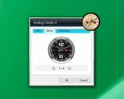 Analog Clocks 2 settings