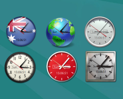 Aaustralia Clock gadget