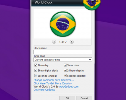 Brazil Clock settings