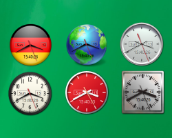 Germany Clock gadget
