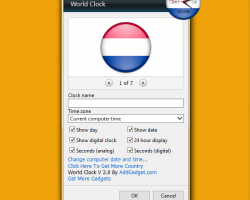 Netherlands Clock settings