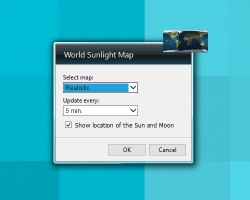 Sunligth World Map settings