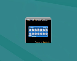 World Times Zones gadget