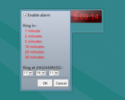 Alarm Clock gadget