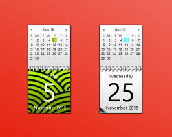 Calendar Color gadgets