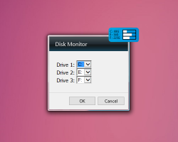 Disk Monitor settings
