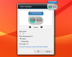 O&O DiskStat settings
