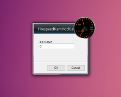 Firespeed Ram Hdd Gauge settings