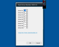 Hard Drive Monitor-HD9-V3 settings