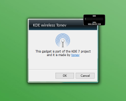 KDE wireless settings