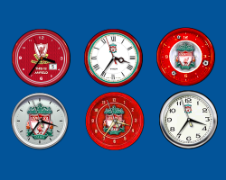 Liverpool FC Clock gadget