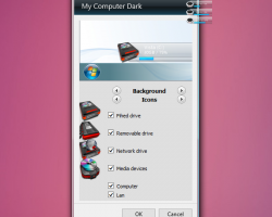 My Computer Dark settings