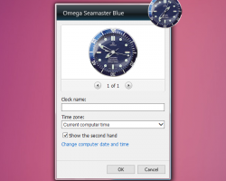 Omega Seamaster Blue settings