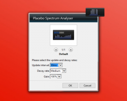 Placebo Spectrum Analyser settings