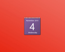 Purple Calendar