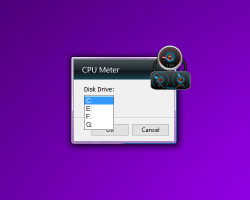 Quick CPU Meter settings