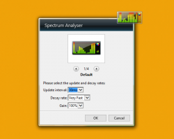 Spectrum Analizer settings