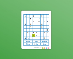 Sudoku Puzzles Gadget