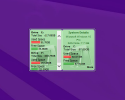 System Details gadget