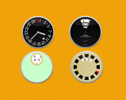 time eclectic clock gadget