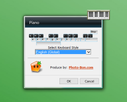 Virtual Piano settings